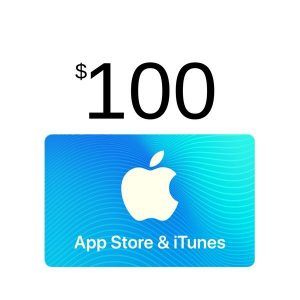 comprar itunes gift card $100, válido en app store