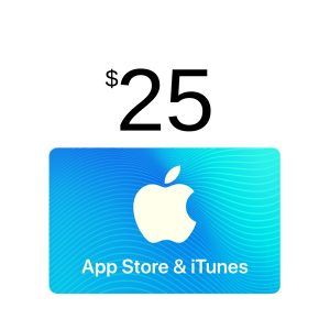 compra itunes gift card $25 usa, válido en app store