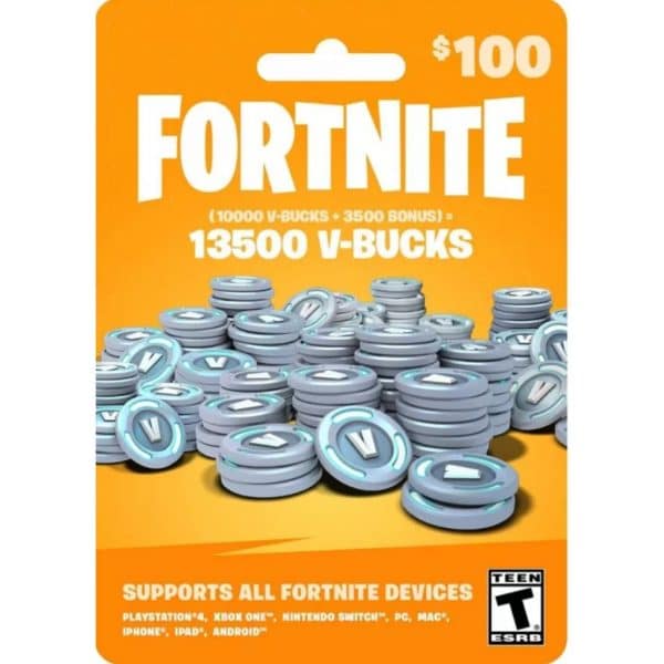 fortnite 13500 pavos global epic games pc ps4