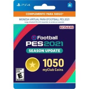 1050 monedas myclub ps4 pes 2021 coin pro evolution soccer