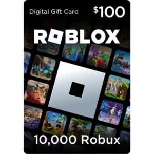 roblox gift card 100 usd robux 10000 pc