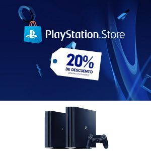 playstation store 20% descuento en playstation 4- scheda up