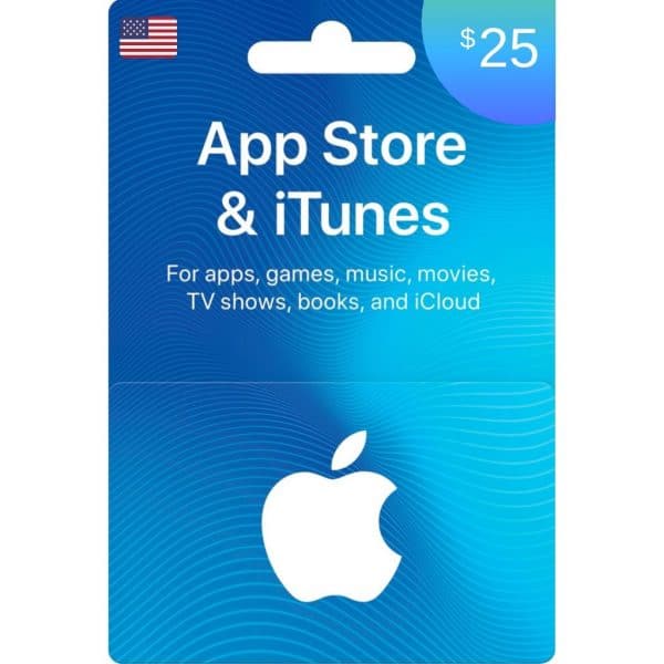 tarjeta itunes 25 dolares usa en app store scheda